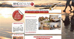 Desktop Screenshot of buesum-tourismus-center.de